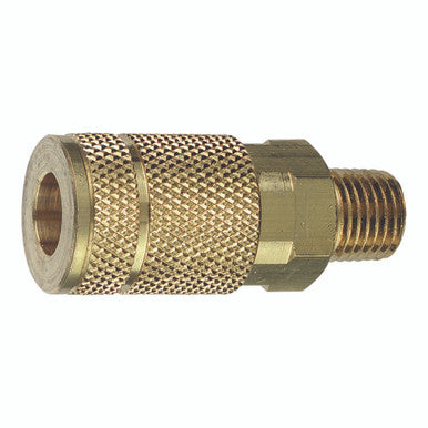 Tru-Flate 13-125 Coupler C1B Brs 1/4 Tf 1/4Mpt