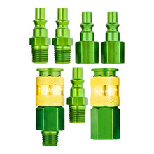 Load image into Gallery viewer, Tru-Flate 13-309G Plug/Coupler Set 1/4 A Green Body