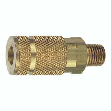 Tru-Flate 13-325 Coupler C37B Brs 1/4 Aro 1/4Mpt