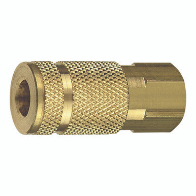 Tru-Flate 13-335 Coupler C38B Brs 1/4 Aro 1/4Fpt