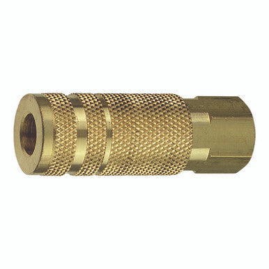 Tru-Flate 13-435 Coupler C28 Stl 1/4 Lin 1/4Fpt