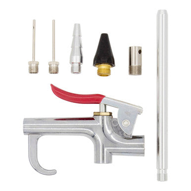 Tru-Flate 18-249BX Kit Blowgun 7 Pc W/Storage Box