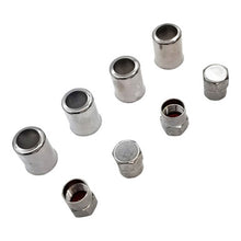Load image into Gallery viewer, Tru-Flate 30-316-4 Valve Chrome Sleeves Tr413 - 4 pk