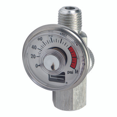Tru-Flate 41-135 Air Line Regulator With Gauge