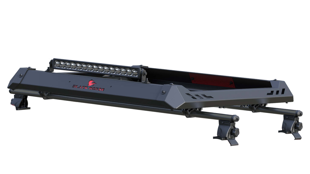 Black Horse Off Road TRRB252 Traveler Roof Rack for Select Chevrolet Colorado, Ford Ranger, Nissan Frontier