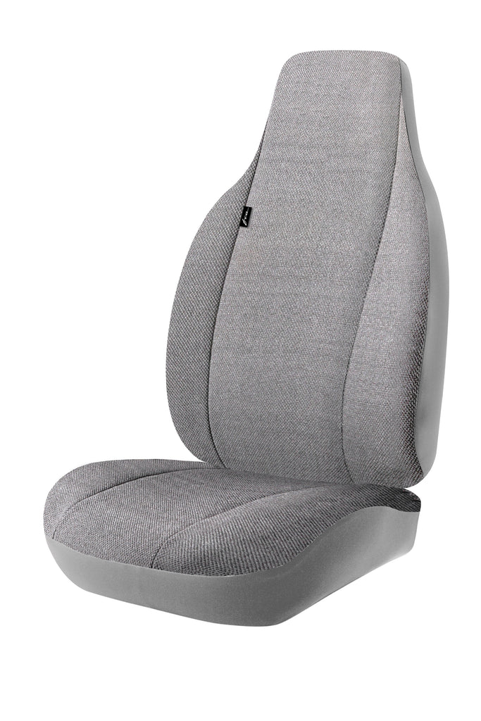 FIA TRS401 GRAY TR40 Series - Wrangler Saddleblanket Car Seat Cover - Solid Gray for Select Chevrolet Cruze, Chevrolet Impala, Chevrolet Malibu, Ford Escape, Ford Focus, Ford Fusion, Honda Accord, Honda CR-V, Honda Civic, Honda Fit, Honda HR-V, Hyundai