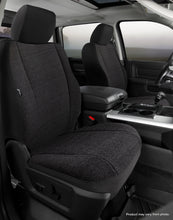 Load image into Gallery viewer, FIA TRS49-75 BLACK TR40 Series - Wrangler Saddleblanket Custom Fit Front Seat Cover - Solid Black for Select Jeep Gladiator, Jeep Wrangler