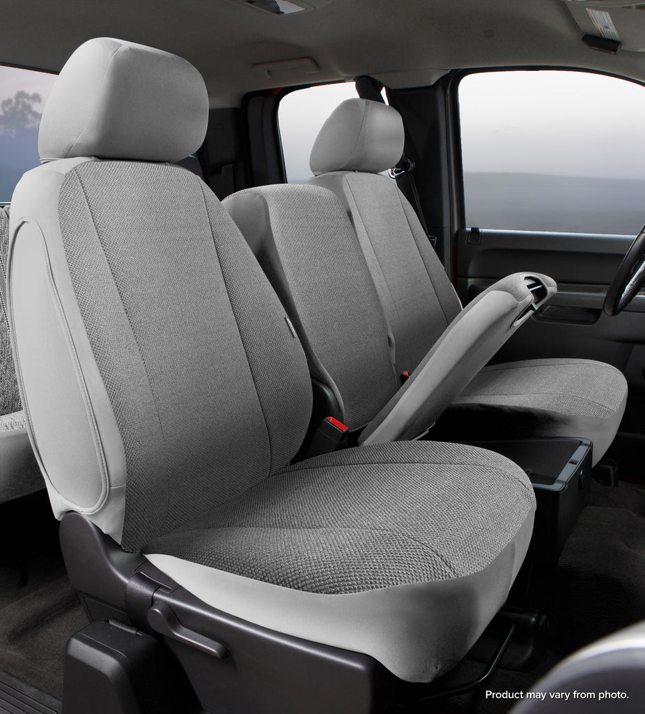 FIA TRS49-58 GRAY TR40 Series - Wrangler Saddleblanket Custom Fit Front Seat Cover - Solid Gray for Select Ram 2500, Ram 3500, Ram 4500, Ram