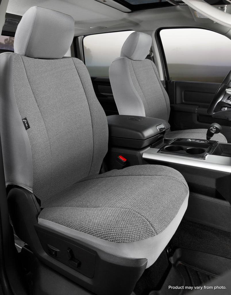 FIA TRS49-74 GRAY TR40 Series - Wrangler Saddleblanket Custom Fit Front Seat Cover - Solid Gray for Select Jeep Wrangler