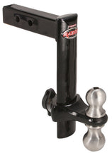 Load image into Gallery viewer, Trimax TRZ12PB 12 Black Powder Coat Forged Steel Adjustable Drop Hitch
