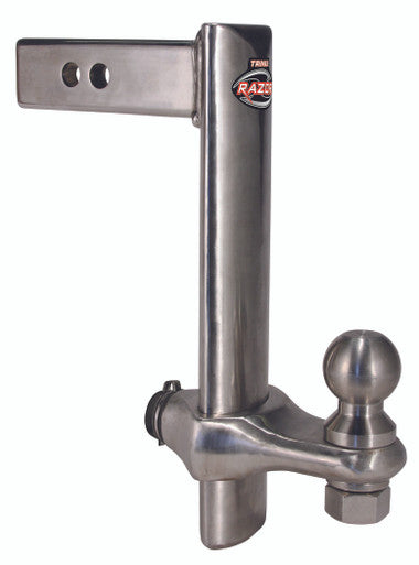 Trimax TRZ12SX 12" 100% Stainless Steel Adjustable Drop Hitch