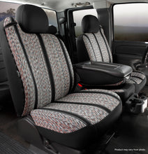 Load image into Gallery viewer, FIA TR48-9 BLACK TR40 Series - Wrangler Saddleblanket Custom Fit Front Seat Cover - Black for Select Chevrolet Avalanche 1500, Chevrolet Avalanche 2500, Chevrolet C1500, Chevrolet C2500, Chevrolet C3500, Chevrolet K1500, Chevrolet K2500, Chevrolet K3500,