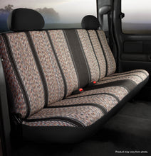 Load image into Gallery viewer, FIA TR42-9 BLACK TR40 Series - Wrangler Saddleblanket Custom Fit Rear Seat Cover - Black for Select Chevrolet C1500, Chevrolet C2500, Chevrolet C3500, Chevrolet K1500, Chevrolet K2500, Chevrolet K3500, GMC C1500, GMC C2500, GMC C3500, GMC K1500, GMC