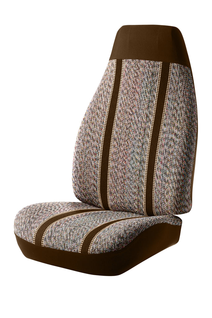 FIA TR43-6 BROWN TR FRONT HI BACK BUCKET SEAT COVER ISRINGHAUSEN 6800