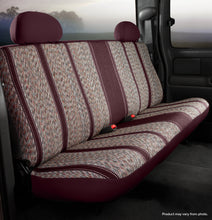 Load image into Gallery viewer, FIA TR42-40 WINE TR40 Series - Wrangler Saddleblanket Custom Fit Rear Seat Cover - Wine for Select Dodge Ram 1500, Ram 1500, Ram Classic, Ram 2500, Ram