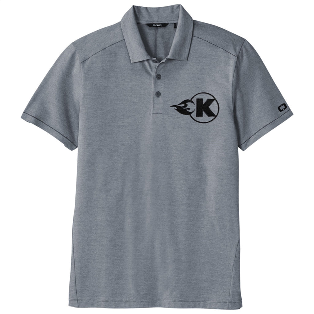 Kooks Custom Headers TS-100654-03 Grey Polo with Black K-Flame-XL