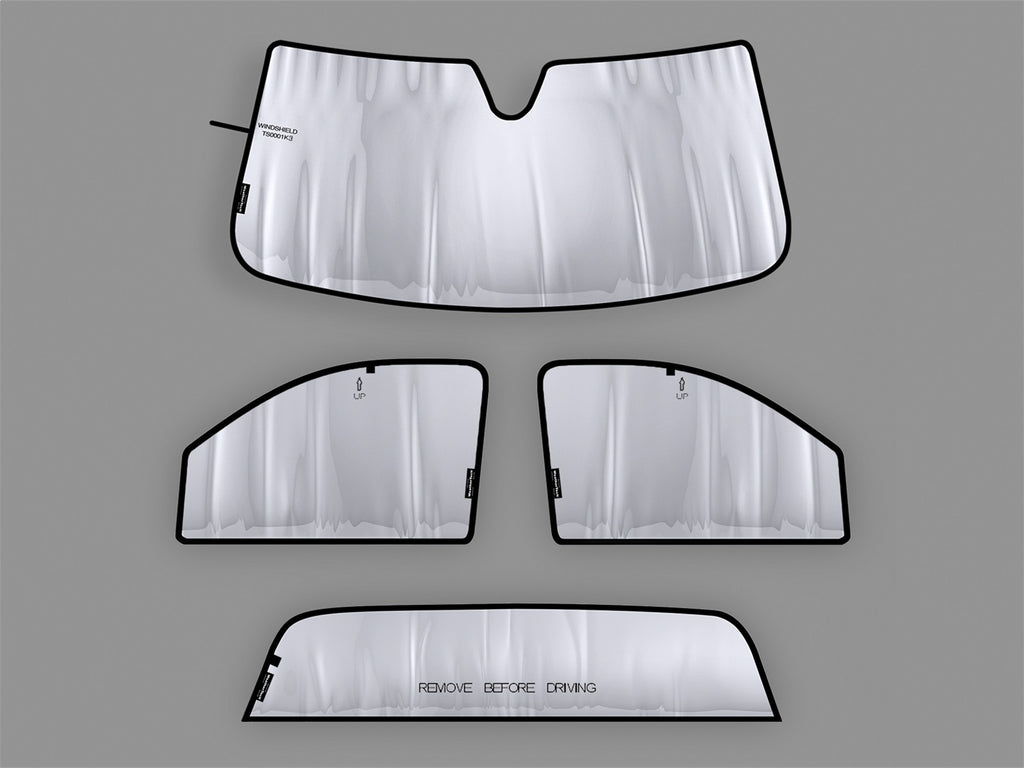 Weathertech TS0001K3 ® SunShade Full Vehicle Kit for Select Chevrolet Silverado 1500, Chevrolet Silverado HD, Chevrolet Silverado HD, GMC Sierra 1500, GMC Sierra HD, GMC Sierra HD