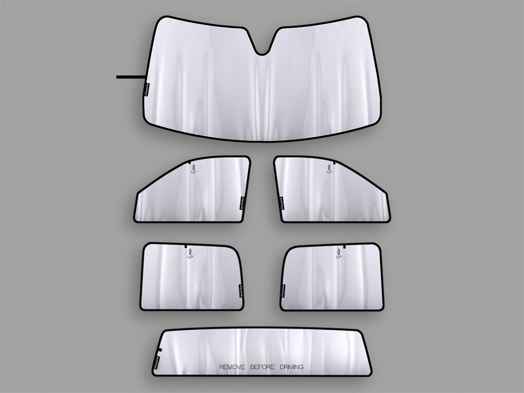 Weathertech TS0005K2 ® SunShade Full Vehicle Kit for Select Dodge Ram 1500, Dodge Ram 2500, Dodge Ram 3500, Ram 1500, Ram Classic, Ram 2500, Ram