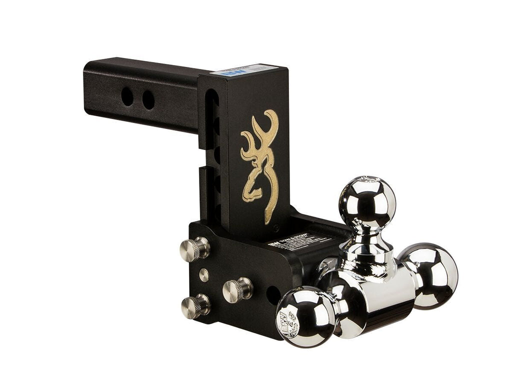 B&W Trailer Hitches TS10048BB 8" Bwg T&S, Tri-Ball-Boxed - Truck Part Superstore
