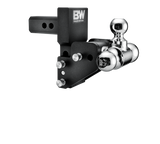 B&W Trailer Hitches TS10064BMP 2 in Model 7 Blk T&S Tri Ball for Multi-Pro Tailgate