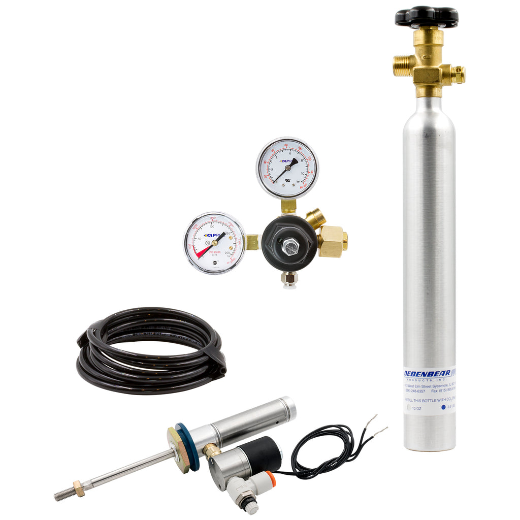 Dedenbear TS1RK CO2 RETROFIT KIT FOR TS1, INCLUDES AB10K BOTTLE KIT (SINGLE ACTING)