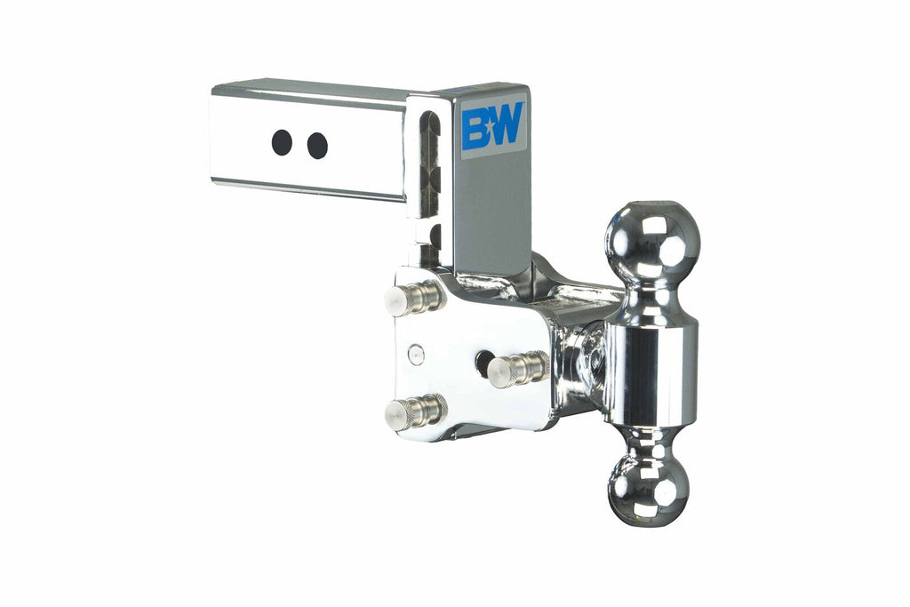 B&W Trailer Hitches TS20037C 2.5 Model8 Chrome T&S Dual Ball - Truck Part Superstore