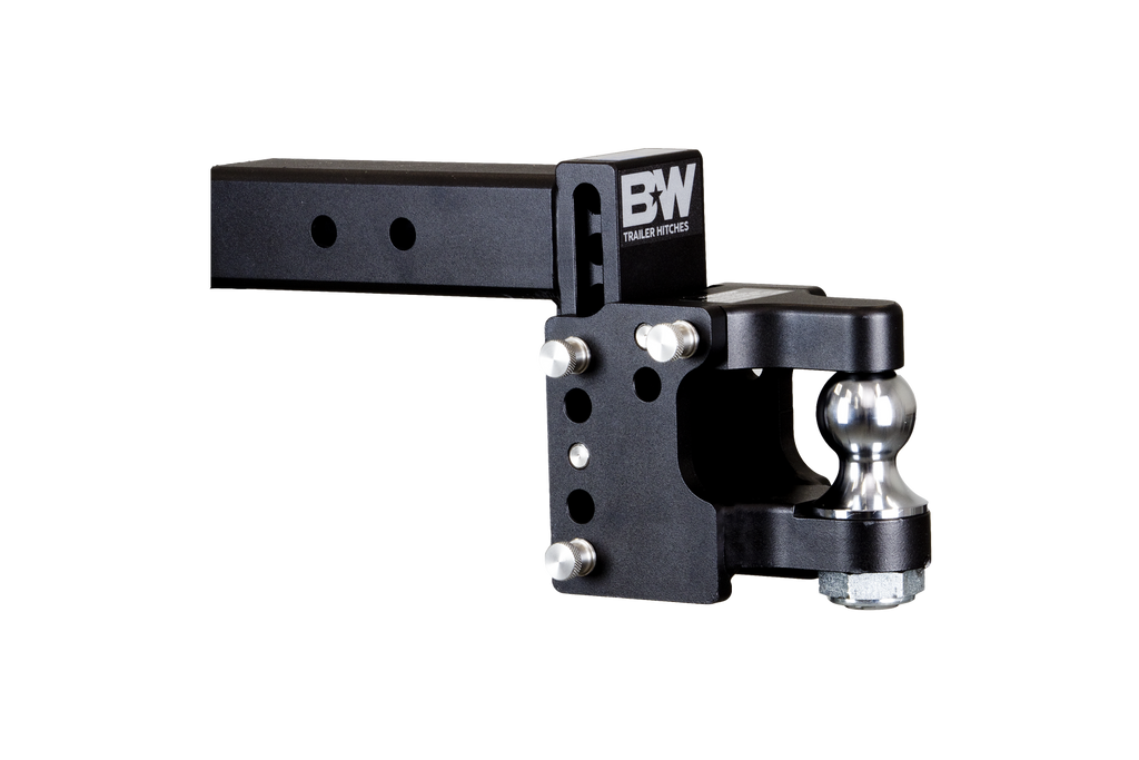 B&W Trailer Hitches TS20055 B&W Tow & Stow Pintle Adjustable Ball Mount - Truck Part Superstore