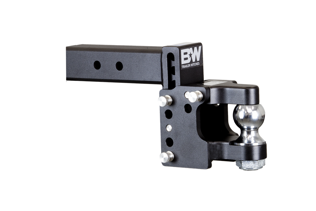 B&W Trailer Hitches TS20056 B&W Tow & Stow Pintle Adjustable Ball Mount - Truck Part Superstore