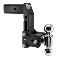 Load image into Gallery viewer, B&amp;W Trailer Hitches TS20066BMP 2.5 Model 10 Blk T&amp;S Dual Ball for Multi-Pro Tailgate - Truck Part Superstore