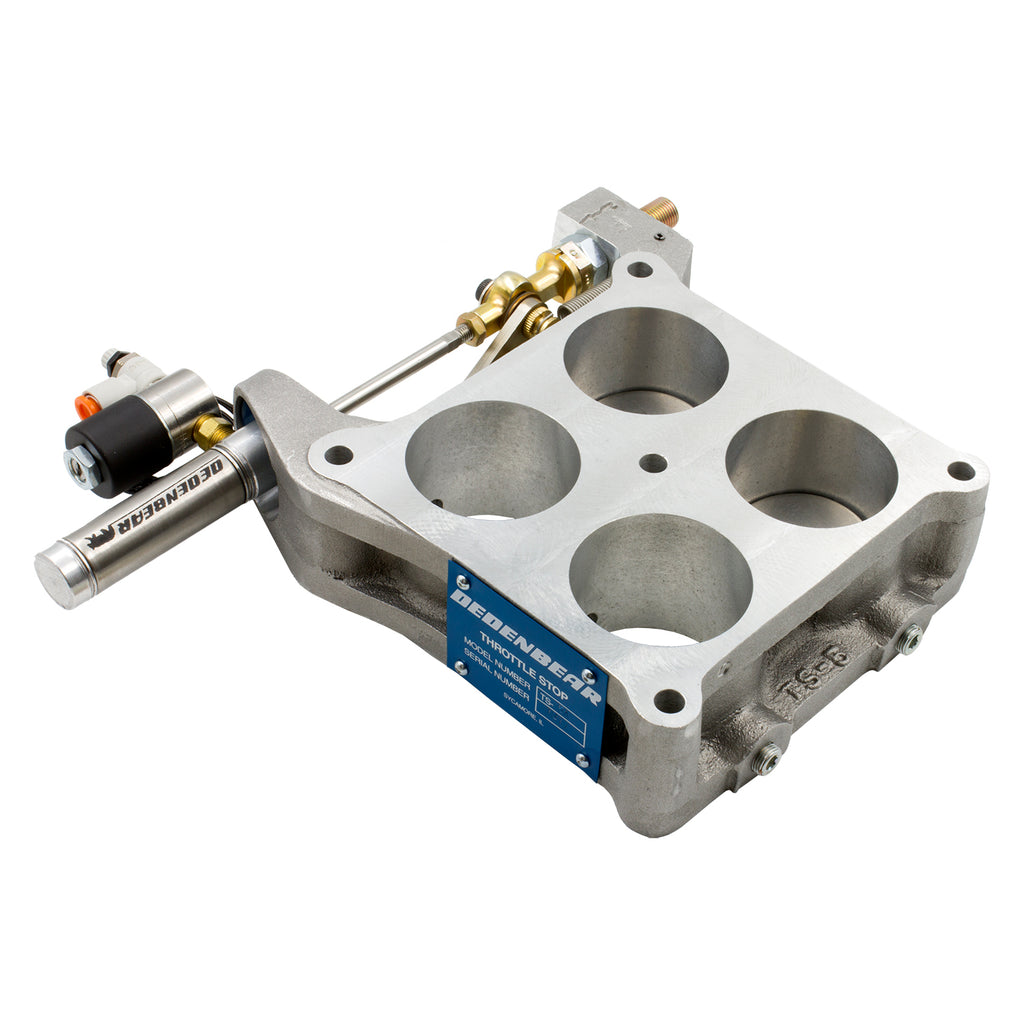 Dedenbear TS5A THROTTLE STOP, BASEPLATE STYLE, CO2 ACTUATED, DOM. HOLLEY 4500 (SINGLE ACTING)