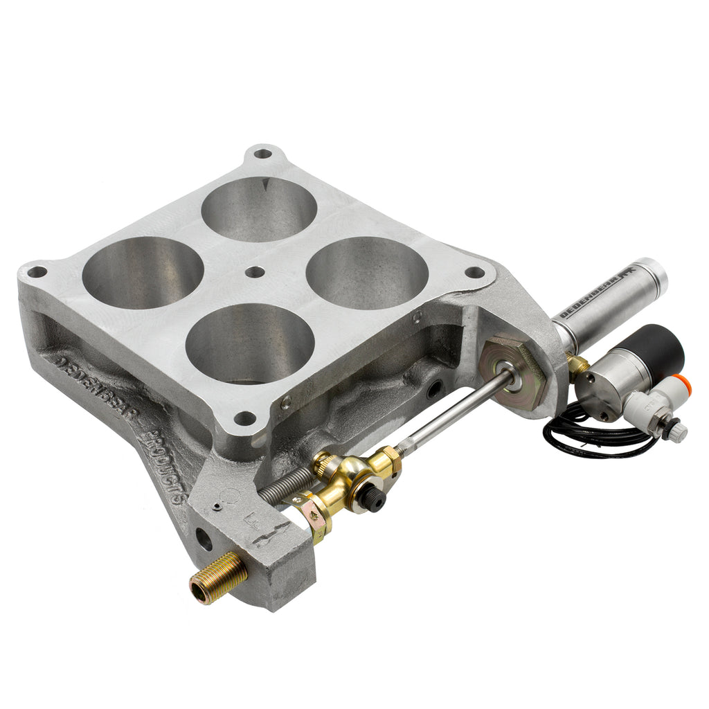 Dedenbear TS5A THROTTLE STOP, BASEPLATE STYLE, CO2 ACTUATED, DOM. HOLLEY 4500 (SINGLE ACTING)