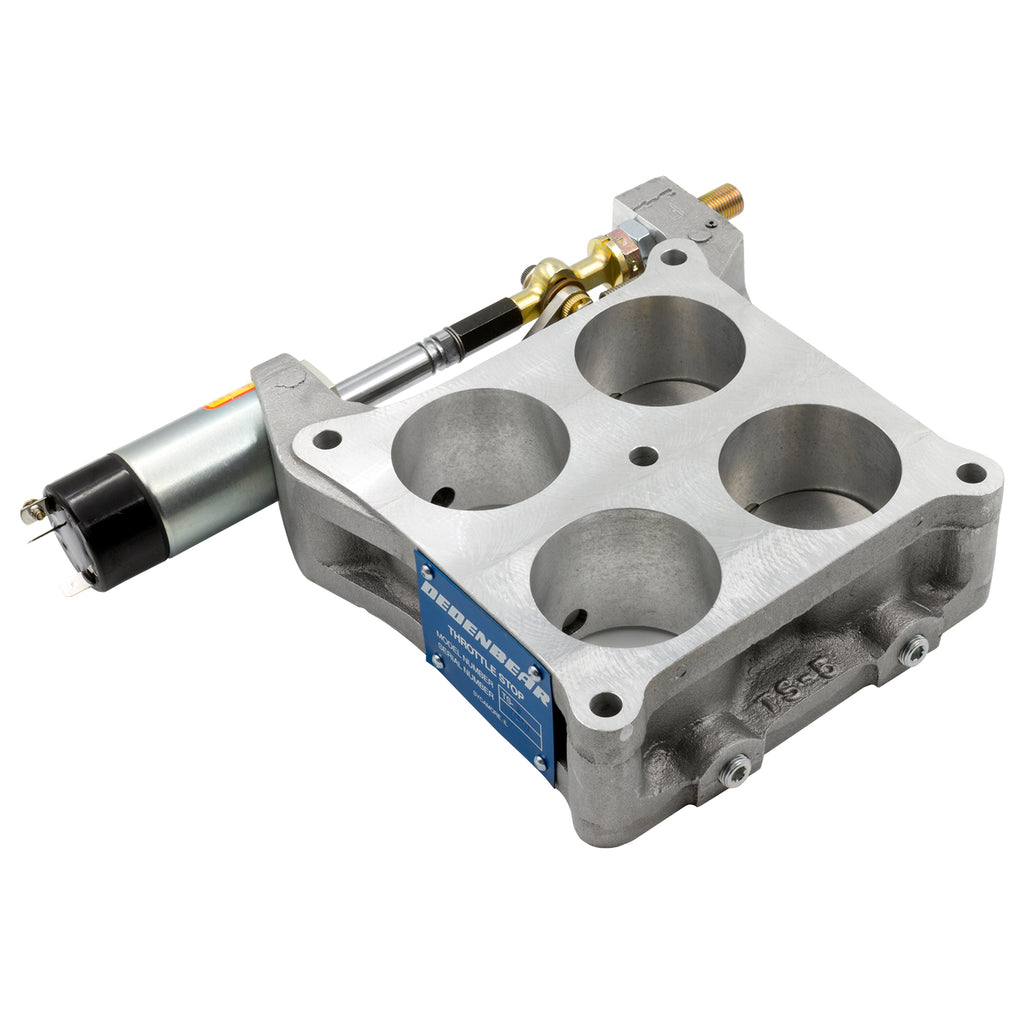 Dedenbear TS5 THROTTLE STOP, BASEPLATE STYLE, ELECTRIC SOLENOID, DOM. HOLLEY 4500
