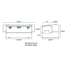Load image into Gallery viewer, UWS TT-100HH-CB Liquid Transfer Tank