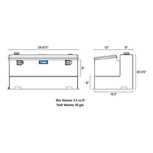 Load image into Gallery viewer, UWS TT-45-COMBO-BLK Liquid Transfer Tank