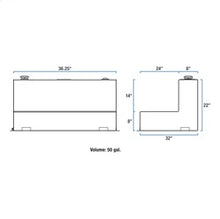 Load image into Gallery viewer, UWS TT-50-L-T-P-BLK Liquid Transfer Tank