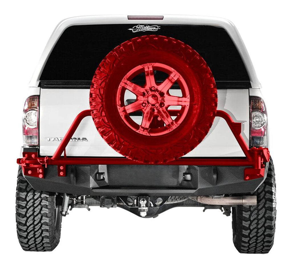 Fab Fours TT05-Y1351-1 Heavy Duty Rear Bumper for Select Toyota Tacoma