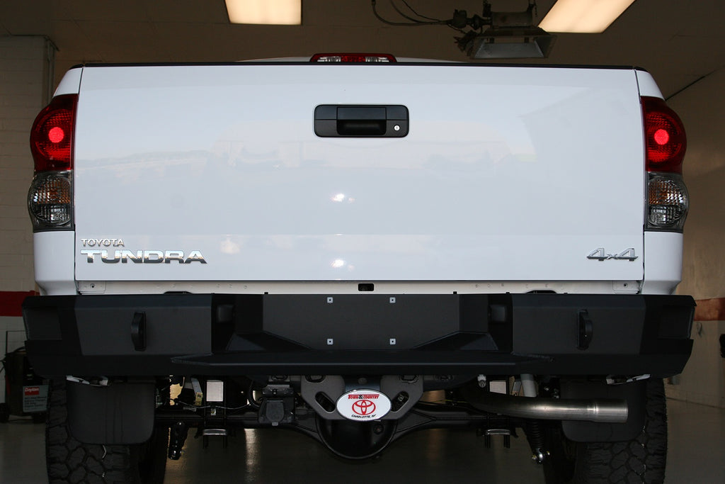 Fab Fours TT07-W1550-B Heavy Duty Rear Bumper for Select Toyota Tundra