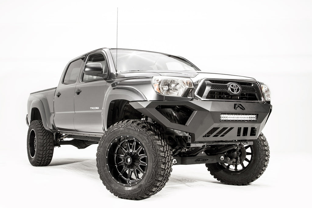 Fab Fours TT12-D1651-B Vengeance Front Bumper for Select Toyota Tacoma
