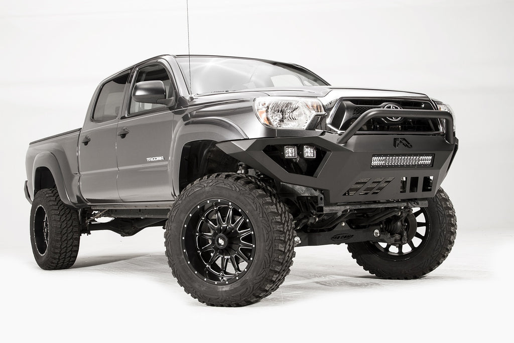 Fab Fours TT12-D1652-B Vengeance Front Bumper for Select Toyota Tacoma