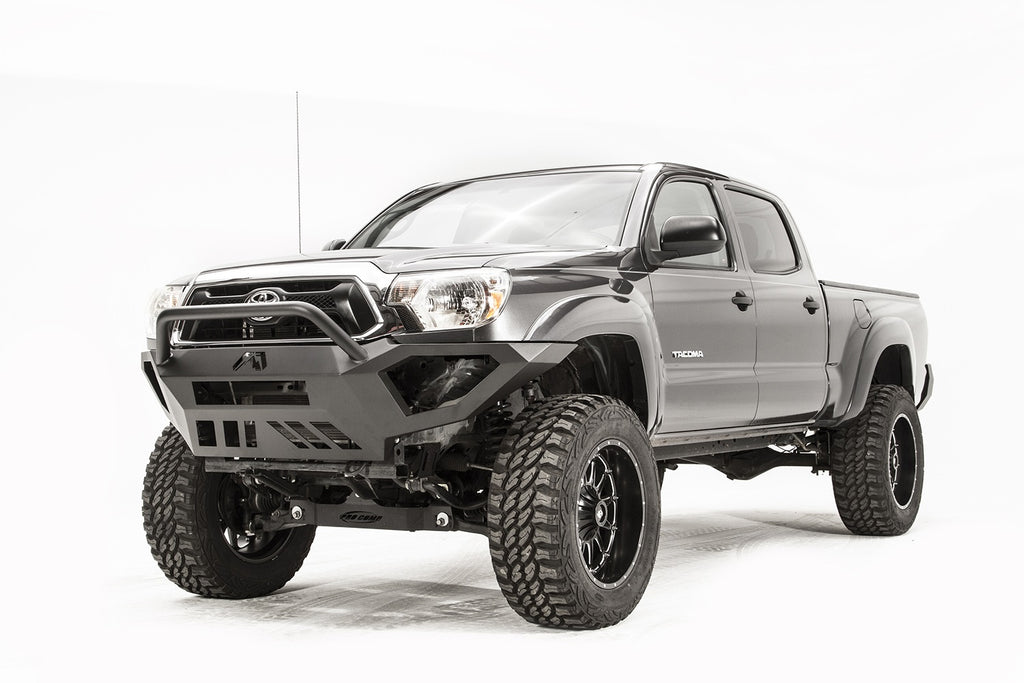 Fab Fours TT12-D1652-B Vengeance Front Bumper for Select Toyota Tacoma