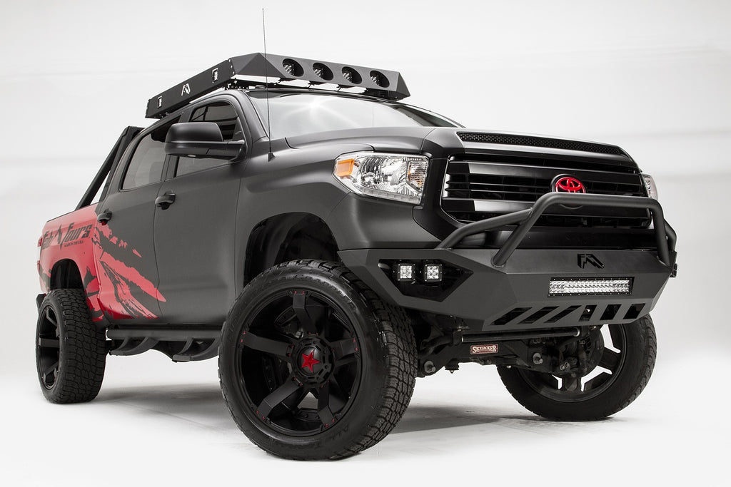 Fab Fours TT14-D2852-B Vengeance Front Bumper for Select Toyota Tundra