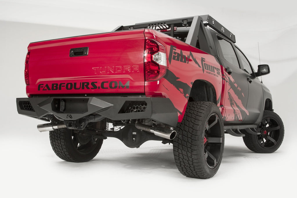 Fab Fours TT14-E2851-B Vengeance Rear Bumper for Select Toyota Tundra