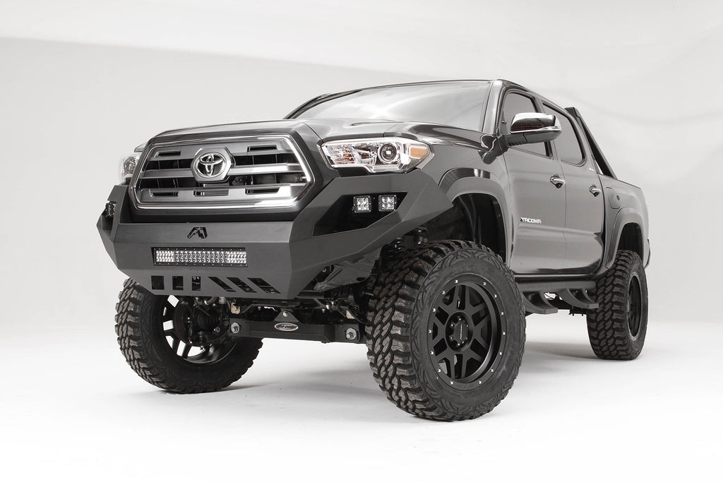 Fab Fours TT16-D3651-1 Vengeance Front Bumper for Select Toyota Tacoma