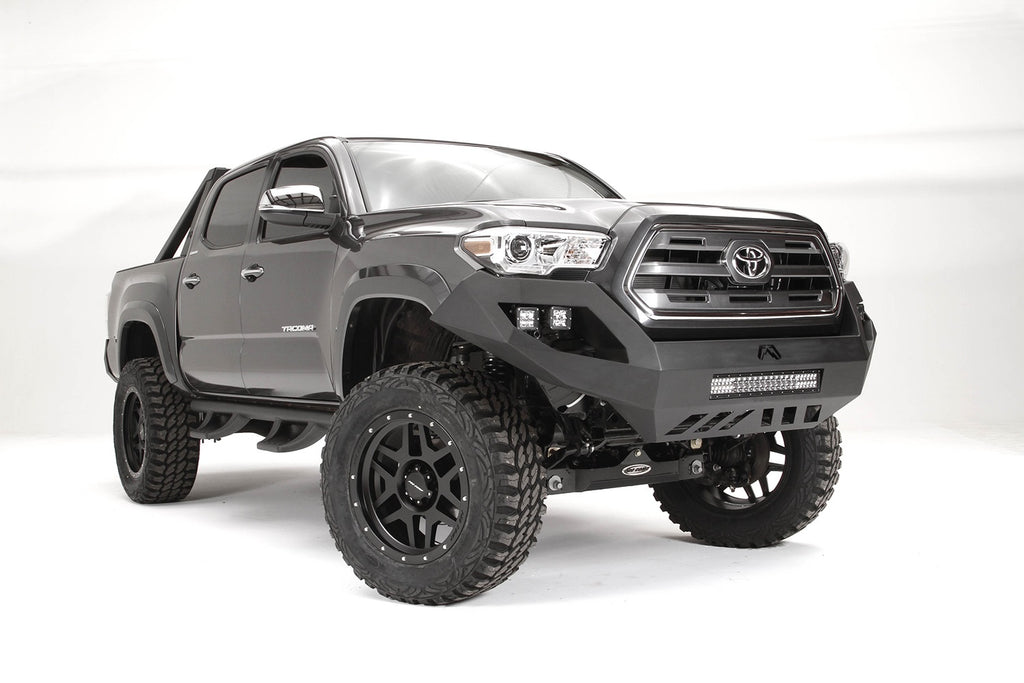 Fab Fours TT16-D3651-1 Vengeance Front Bumper for Select Toyota Tacoma