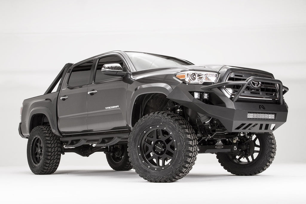Fab Fours TT16-D3652-B Vengeance Front Bumper for Select Toyota Tacoma