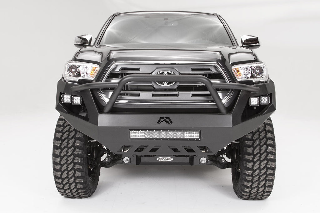 Fab Fours TT16-D3652-B Vengeance Front Bumper for Select Toyota Tacoma