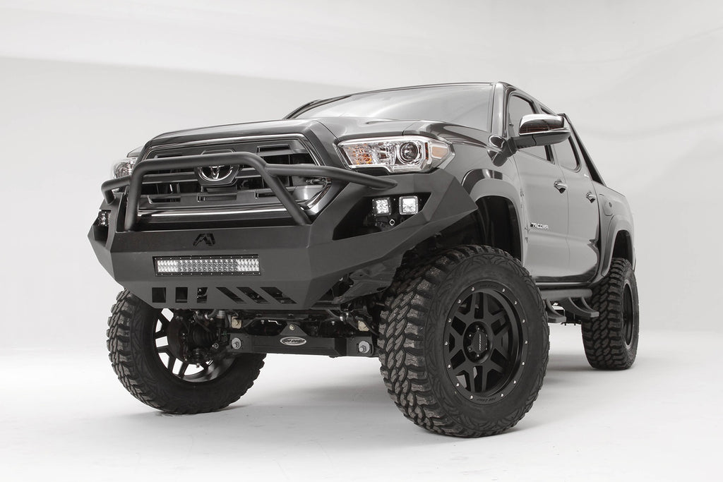 Fab Fours TT16-D3652-1 Vengeance Front Bumper for Select Toyota Tacoma