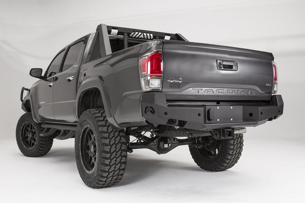 Fab Fours TT16-W3651-1 Premium Rear Bumper for Select Toyota Tacoma