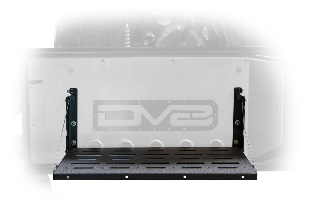 DV8 Offroad TTJK-01 Trail Table; Rear Door for Select Jeep Wrangler, Jeep Wrangler JK