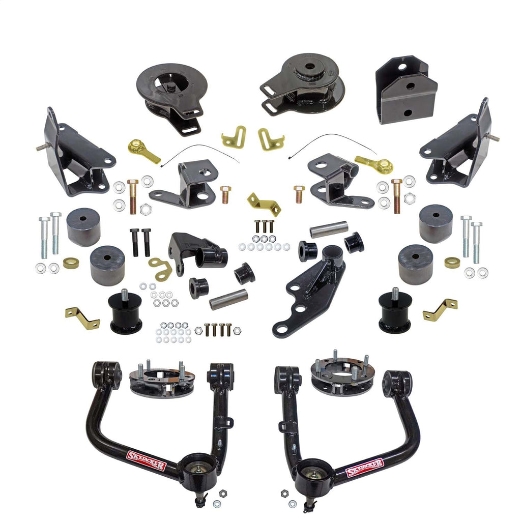 Skyjacker TU2230ABK 3 in. Suspension Lift Kit With Rear Air Bag Spacers for Select Toyota Tundra